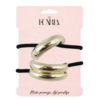 zestaw frotek gumek ze złotą aplikacją na plakietce gum160