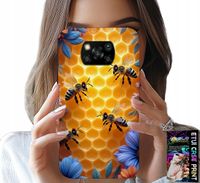 ETUI DO XIAOMI POCO X3 - PSZCZOŁY UL PLASTER MIODU PLECKI CASE