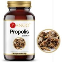 Yango PROPOLIS Ekstrakt 4:1 NATURALNY ANTYBIOTYK wsparcie: INFEKCJE 90kaps