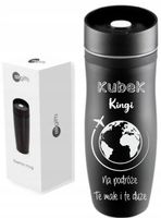 KUBEK TERMICZNY Z Grawerem URODZINY 18-99 PREZENT DLA NAUCZYCIELA