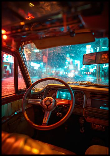 Plakat 70x100cm Nocny Kierowca na Arena.pl