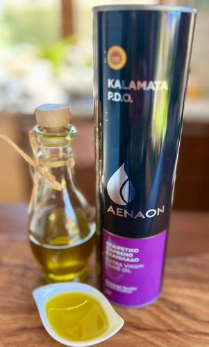 OLIWA Z OLIWEK EXTRA VIRGIN KALAMATA P.D.O. 1l PUSZKA AENAON GRECKA na Arena.pl
