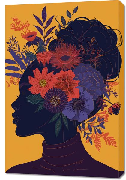 Obraz 60x90cm Botaniczna Muza zdjęcie 1