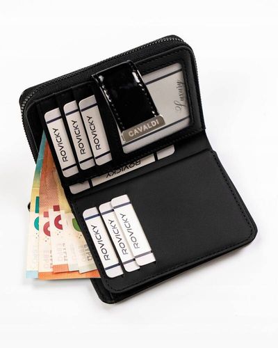 portfel damski na zamek i zatrzask - 4u cavaldi na Arena.pl