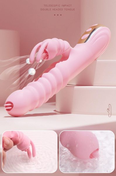 Wibrator-Hannah USB -Pink zdjęcie 4