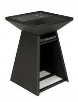 GRILL WĘGLOWY OGRODOWY PRZENOŚNY Z RUSZTEM 50 x 20 cm OD PRODUCENTA