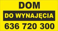 Tablica Szyld SPRZEDAM dom do wynajęcia 100x50cm
