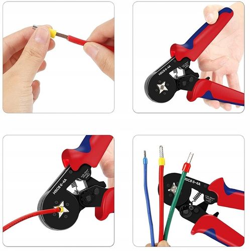 Zaciskarka do konektorów końcówek + 1200 tulejek na Arena.pl