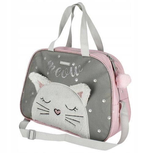 Pojemna torba na ramię dla dziewczynki KOTEK na Arena.pl