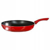 PATELNIA NON-STICK MODNA CZERWONA PATELNIA 28 cm