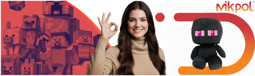 Maskotka Baby Enderman Fat 20 cm Minecraft na Arena.pl