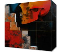 Obraz 30x30cm Erozja Krajobrazu