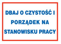 Dbaj O Czystość I Porządek Na Stanowisku Pracy Zi0 Libres 0000001610 Bhp Robocze