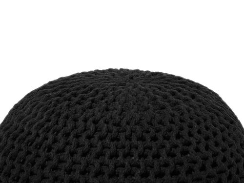 Puf 50 x 35 cm czarny CONRAD na Arena.pl