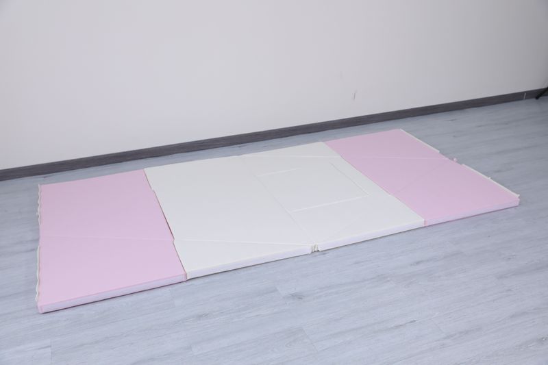 namiot tipi 3w1 - biało-różowy zdjęcie 2