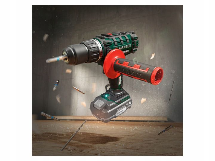 Wiertarko-wkrętarka udar 3w1 + walizka zdjęcie 11