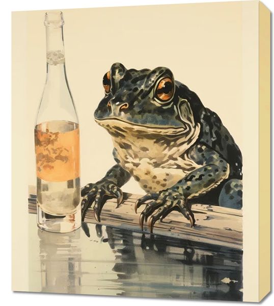 Obraz 60x70cm Refleksje Błotniaka zdjęcie 1