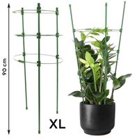podpora pierścieniowa do roślin, kwiatów, warzyw 30 x 90 cm xl ros23