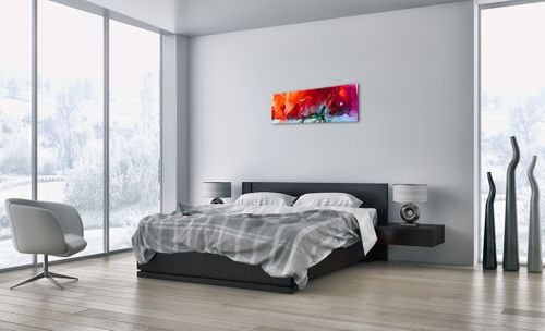Obraz Na Płótnie - Kompozycja Dynamika - 90X30 Cm - Ab90X30-4036 na Arena.pl
