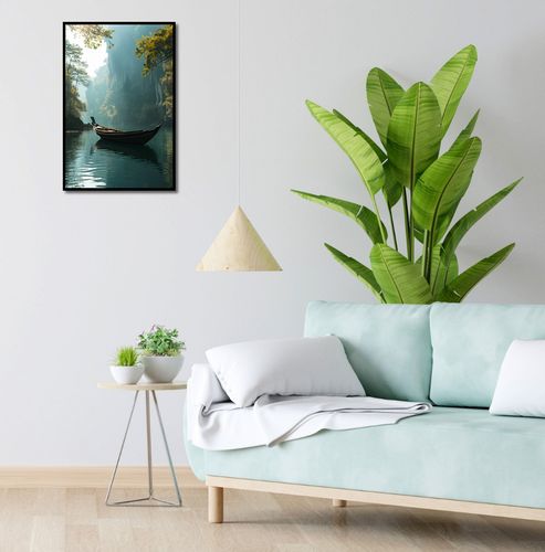 Plakat 40x60cm Samotność na Tafli na Arena.pl