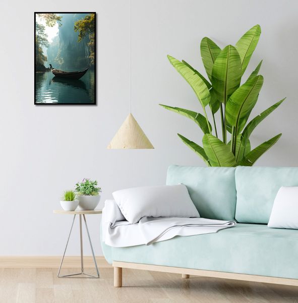 Plakat 40x60cm Samotność na Tafli zdjęcie 4