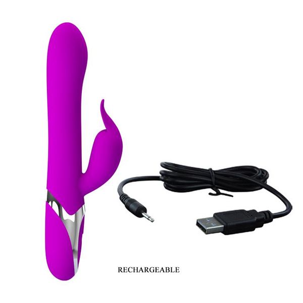 Pompowany Wibrator Wielofunkcyjny 23Cm 7Trybów Usb zdjęcie 9