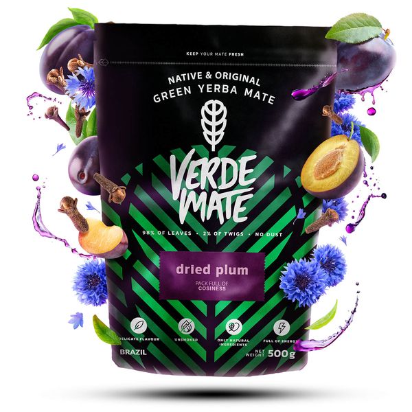 Verde Mate Green Dried Plum 0,5 kg zdjęcie 1