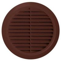 KRATKA WENTYLACYJNA CUMIN 18CM TWORZYWO BRĄZOWY