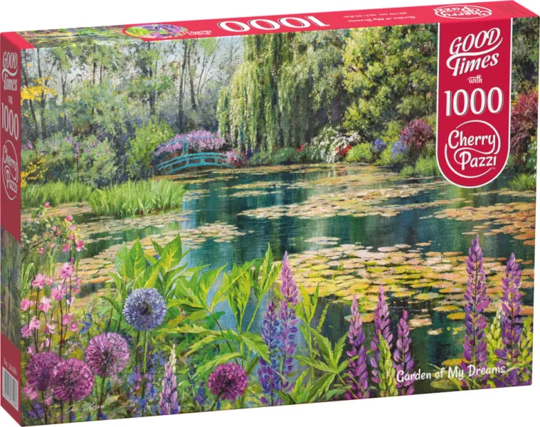 Puzzle 1000 elementów. Ogród moich marzeń 30486 zdjęcie 1