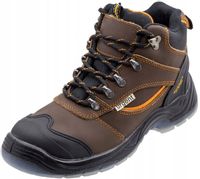 Buty robocze męskie Trzewiki Skórzane z Metalowym Noskiem BHP URGENT Lekkie