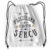 Plecak Pszczelarza Sportowy Szkolny Worek Torba Z Nadrukiem Ze Zdjęciem