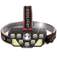LATARKA CZOŁOWA 8 LED 20 SMD ŁADOWANE PRZEZ USB