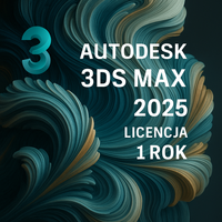Autodesk 3DS MAX 2025 Licencja Klucz 1 ROK