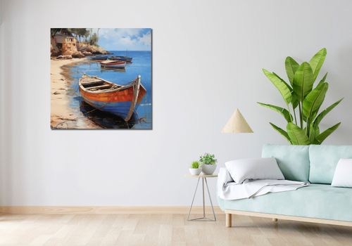 Obraz 90x90cm Południowy Brzeg na Arena.pl