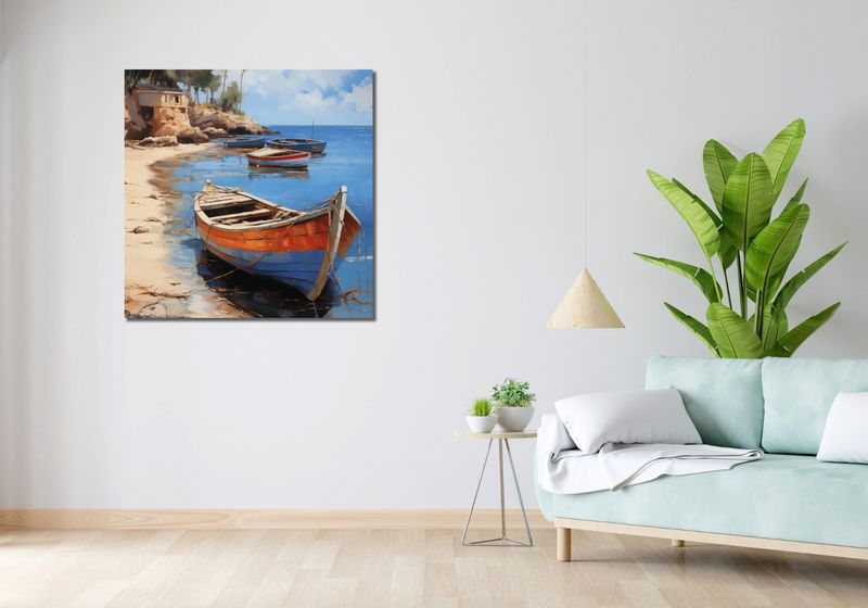Obraz 90x90cm Południowy Brzeg zdjęcie 2