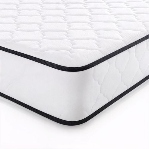 Materac sprężynowy z ochraniaczem 7-strefowy H3 90x200 cm na Arena.pl