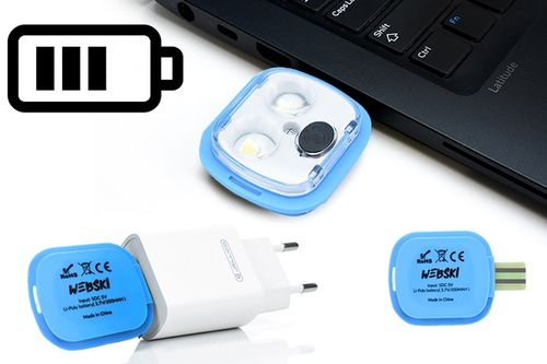 CZAPKA Z LATARKĄ LAMPKĄ LED ŁADOWANIE USB DOTYKOWA na Arena.pl