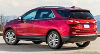 CHEVROLET EQUINOX - Listwy CHROM na drzwi boczne dekoracyjne chromowane
