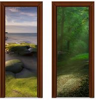 Naklejka samoprzylepna Okleina na Drzwi Szafę 3D