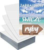 Ulotki A5 5000szt reklamowe firmowe różne wzory ŚWIEŻE RYBY ZAPRASZAMY
