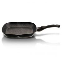 patelnia granitowa grillowa 28 cm berlinger haus bh-1846 black silver