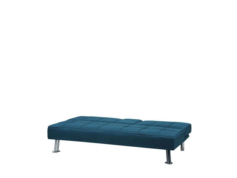 Sofa rozkładana niebieska ROXEN zdjęcie 4