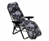 PODUSZKA NA FOTEL LEŻAK OGRODOWY Z PODNÓŻKIEM