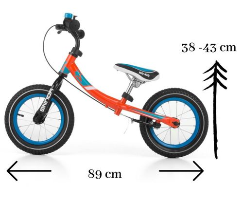 Rowerek Milly Mally Biegowy Young Orange na Arena.pl