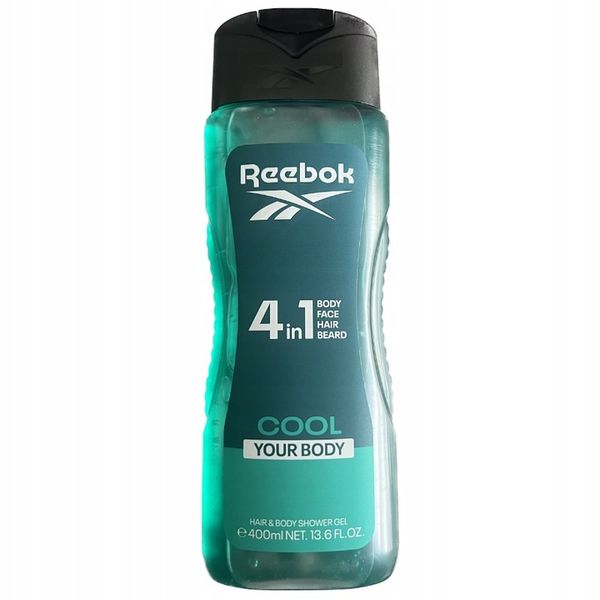 REEBOK MEN MĘSKI ŻEL POD PRYSZNIC DLA MĘŻCZYZN 4W1 ZESTAW MIX 4X 400ML zdjęcie 4