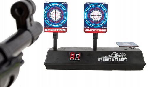 Tarcza elektryczna dźwięki cel strzelnica do wyrzutni karabinu pistoletu na Arena.pl