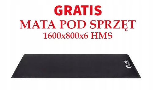 Atlas treningowy do ćwiczeń Nevada Plus Black BH Fitness + Mata pod sprzęt na Arena.pl