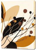 Obraz 70x100cm Jesienne Sylwety