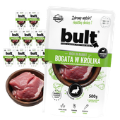 BULT mokra karma dla psa Królik saszetka 10x500g