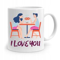 Kubek Prezent Na Walentynki I Love You Z Nadrukiem Ze Zdjęciem